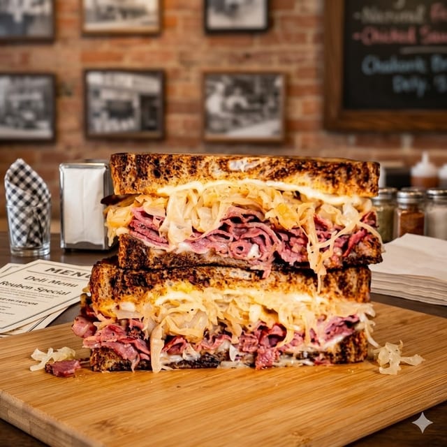 Pastrami Reuben.