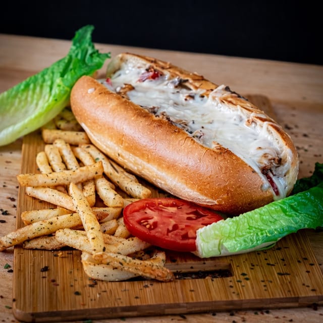 Chicken Philly Hot Sub.