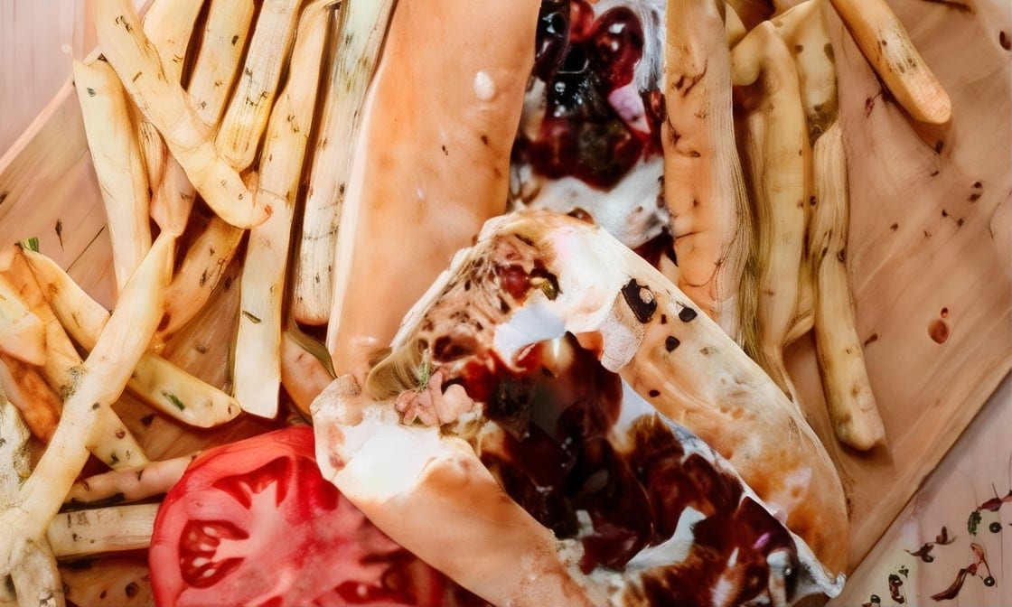 Teriyaki Chicken Philly Hot Sub.