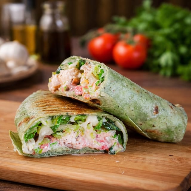 Chicken Bacon Wrap.